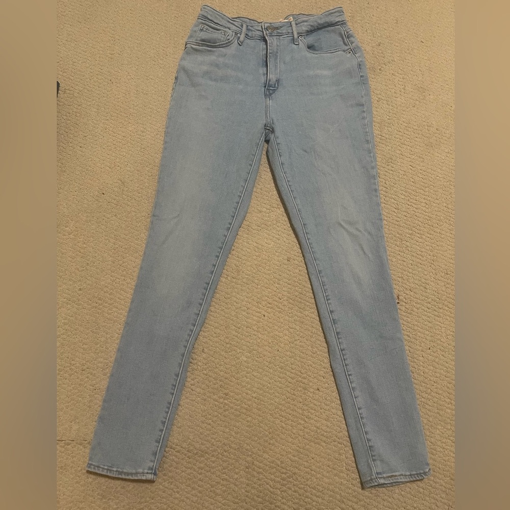 Levi 721 High Rise Skinny Size 29 - Light Blue